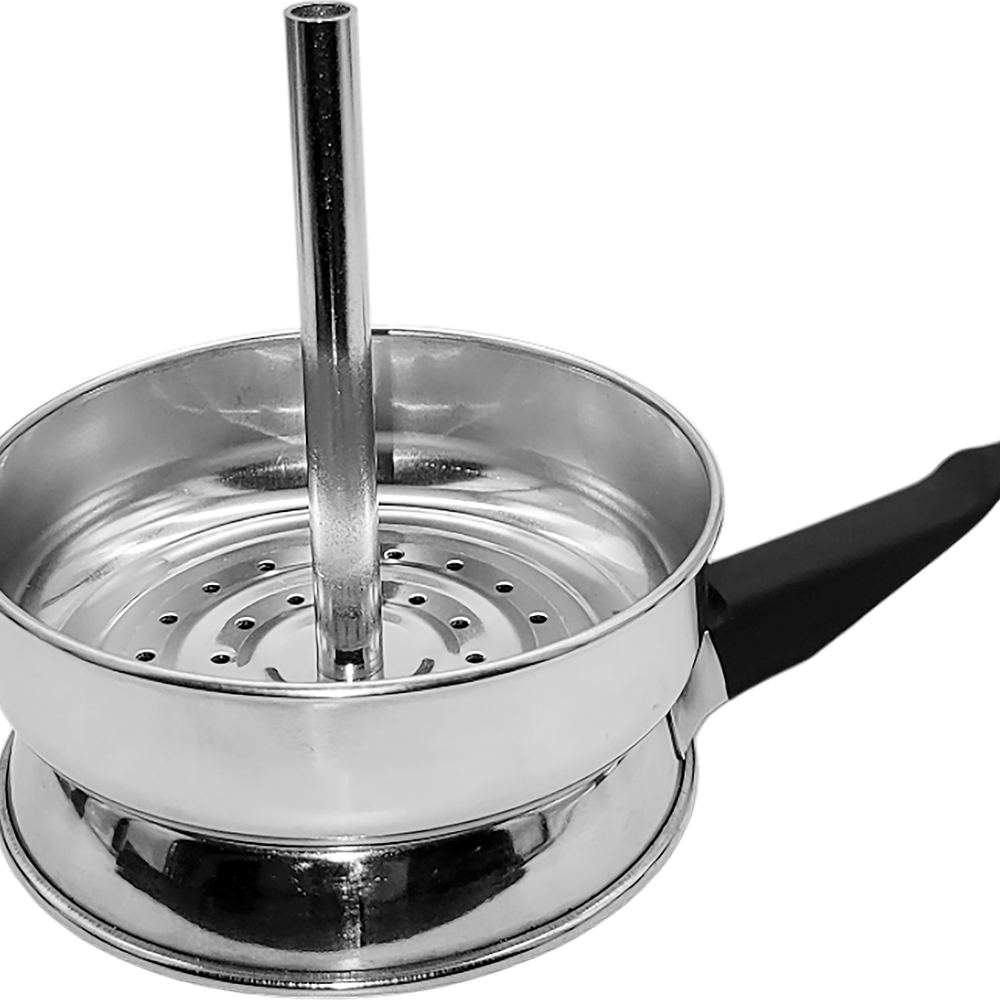 Metal Bowl Cover with Vent and Handle Pharaohs Hookahs