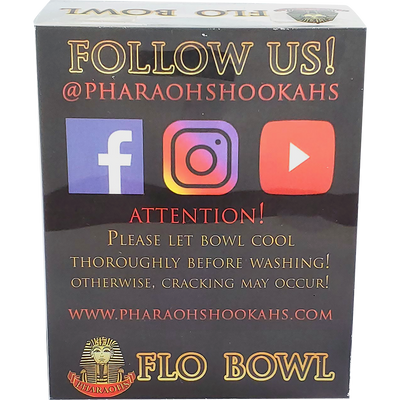 Flo-Bowl - Glass/Silicone Bowl - Pharaohs Hookahs