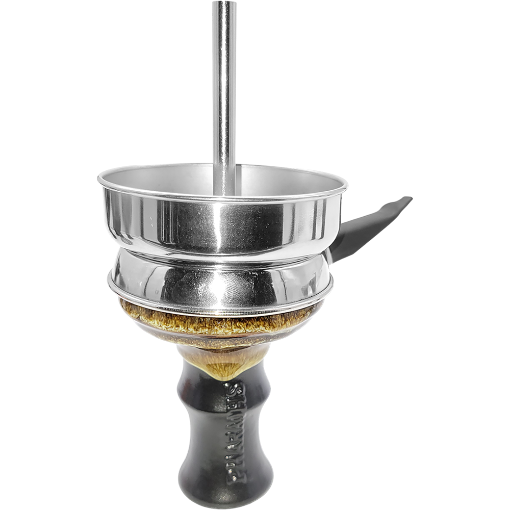 Metal Bowl Cover with Vent and Handle - Pharaohs Hookahs