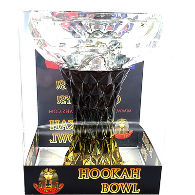 Diamond Bowl - Glass/Ceramic Bowl - Pharaohs Hookahs